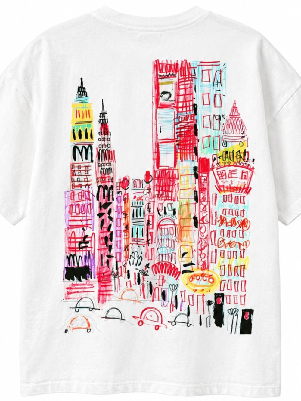 Sketch City T-Shirt White